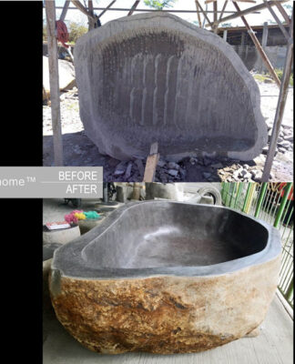 How stone sinks are made